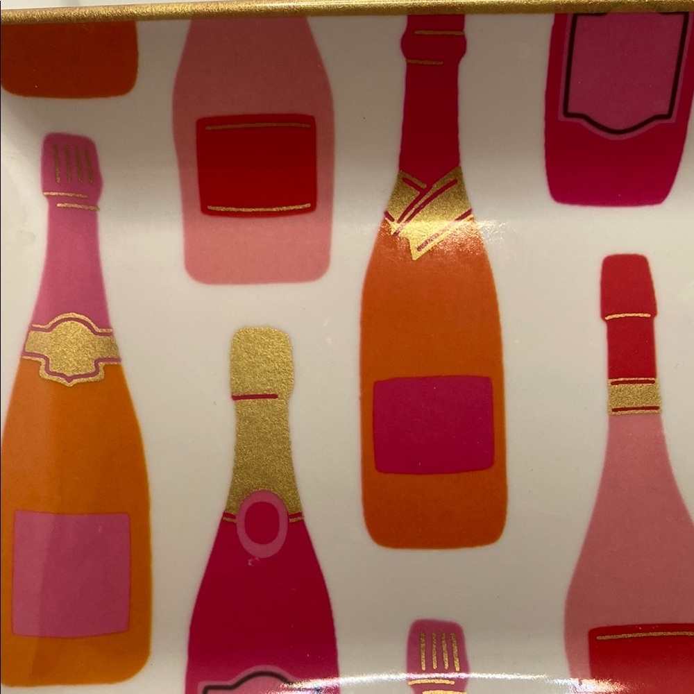 Ashland Champagne Festive Serving Tray - Picture 3 of 3